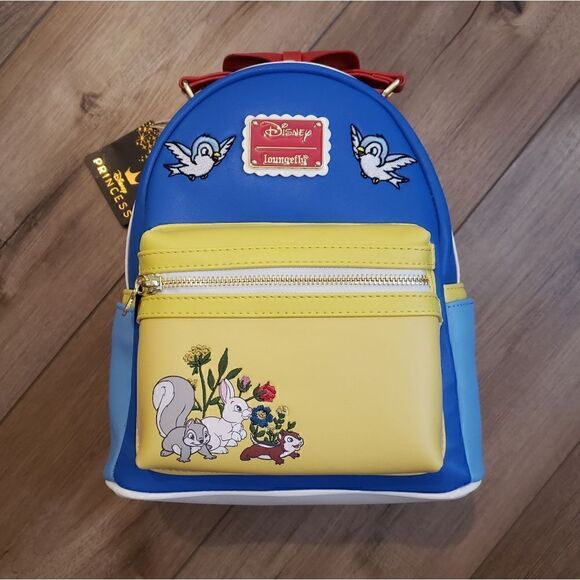 Loungefly Snow White 85th Anniversary Cosplay Mini Backpack NWT - Picture 8 of 11